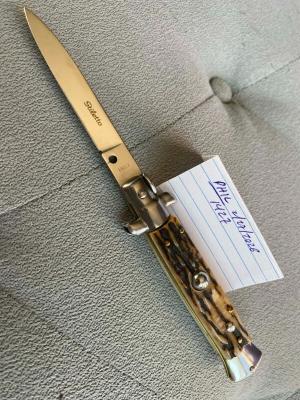 Wilh. Wagner Solingen Merscheid Rostfrei Split Pearl Corkscrew Knife