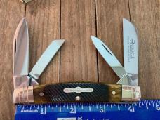 Russell Green River by Boker Congress Antique Green Sawcut Bone
