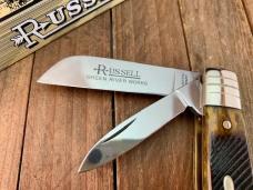 Russell Green River by Boker Congress Antique Green Sawcut Bone
