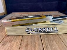 Russell Green River by Boker Congress Antique Green Sawcut Bone