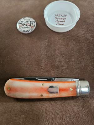 Gec 74 Orange Camel Bone 
