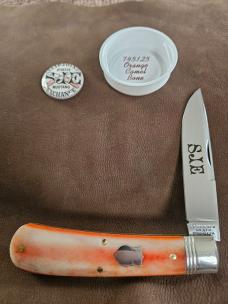Gec 74 Orange Camel Bone 