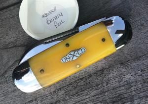 Great Eastern Cutlery 362208 Northfield Sunfish Banana Peel Smooth Bone Beautiful!