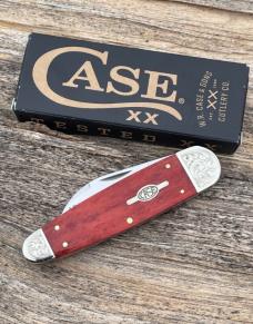 CASE XX ** 2000 LIMITED EDITION MINT SET SMOOTH RED BONE SLEEVEBOARD