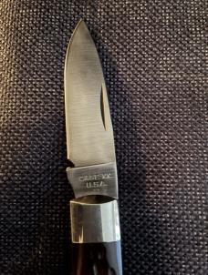 CASE XX 61051 LSSP 2 DOT JIGGED PAKWOOD SCALED LOCK BACK