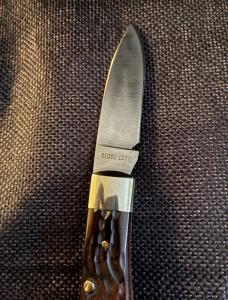 CASE XX 61051 LSSP 2 DOT JIGGED PAKWOOD SCALED LOCK BACK