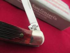 Case XX 2016 Crimson Bone Mini Copperhead Pattern # 62109W SS
