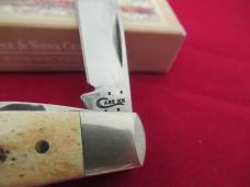 Case XX 2016 Bone Stag Saddlehorn Pattern # TB6.52110 CV
