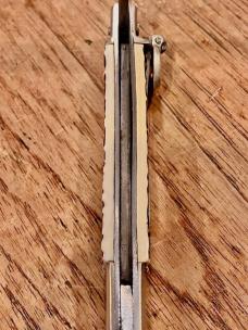 Tang Stamped HUBERTUS Large Slim  NOS --- SALE $335