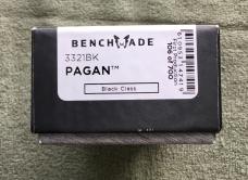 BBenchmade 3321BK Pagan Auto Knife First Production Run 106 of 700 Mint in Box