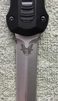 BBenchmade 3321BK Pagan Auto Knife First Production Run 106 of 700 Mint in Box