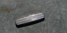 Weyersberg Solingen Germany 3" Closed Stainless Engine Turned 3 Blades Mint Loud Snap On All Blades