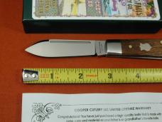 Beaver Falls Cutlery Co Smooth Franciscan Walnut Wood Jack Knife NIB from Cooper Cutlery Made USA FW