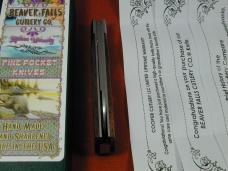 Beaver Falls Cutlery Co Smooth Franciscan Walnut Wood Jack Knife NIB from Cooper Cutlery Made USA FW