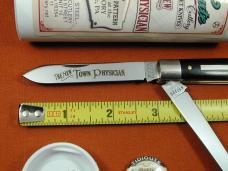 Great Eastern Cutlery GEC Smooth Gabon Wood Town Physicians Knife NIT USA Made 412226
