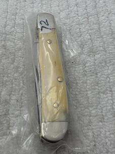 Parker Edwards Vintage 2 Blade Mini Trapper (Beaver Trapper) Made In USA (#72)