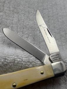 Parker Edwards Vintage 2 Blade Mini Trapper (Beaver Trapper) Made In USA (#72)