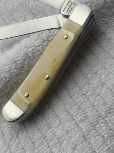 Parker Edwards Vintage 2 Blade Mini Trapper (Beaver Trapper) Made In USA (#72)
