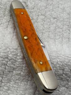 Case XX USA 2008 2 Dot Muskrat SS 2 Blade Pocket Knife (#68)