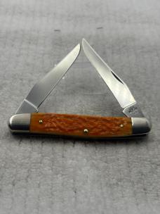 Case XX USA 2008 2 Dot Muskrat SS 2 Blade Pocket Knife (#68)