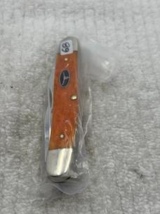 Case XX USA 2008 2 Dot Muskrat SS 2 Blade Pocket Knife (#68)