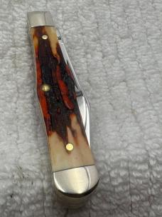 Case XX USA 1993-1999 3 Dot R5225 1/2 SS 2 Blade Small Coke Bottle (104)