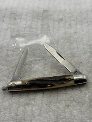 Case XX 1980 10 Dot 05263 R SSP 2 Blade Pocket Knife With Bail (#139)