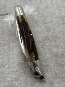 Case XX 1980 10 Dot 05263 R SSP 2 Blade Pocket Knife With Bail (#139)