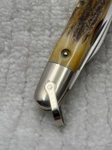 Case XX 1980 10 Dot 05263 R SSP 2 Blade Pocket Knife With Bail (#139)