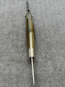 Case XX USA 1980 10 Dot 05263 2 Blade Stag Pocket Knife With Bail (65)