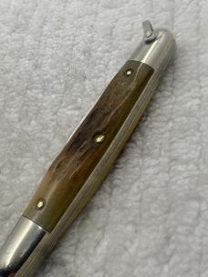 Case XX USA 1980 10 Dot 05263 2 Blade Stag Pocket Knife With Bail (65)