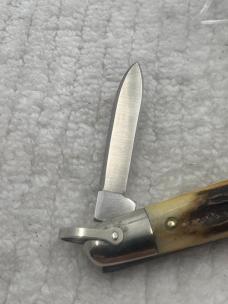 Case XX USA 1980 10 Dot 05263 2 Blade Stag Pocket Knife With Bail (65)