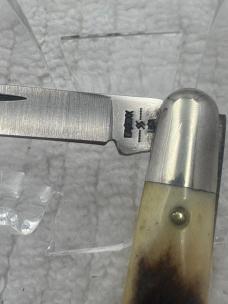 Case XX USA 1980 10 Dot 05263 2 Blade Stag Pocket Knife With Bail (65)