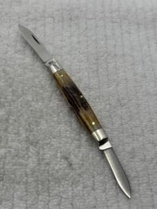 Case XX 1982 8 Dot 52042 SSP Pen Knife 2 Blade Pocket Knife (28)