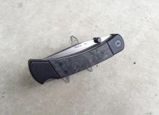 Buck 110 Hunter - Build Out - Limited Edition Knife Black Alum/CF S45VN Blade - NEW