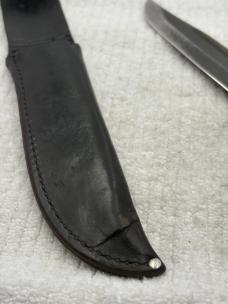 Ka Bar 1209 USA Vintage Fixed Blade Fighting Knife with Sheath (21)