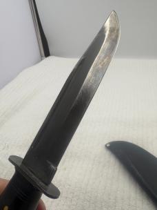 Ka Bar 1209 USA Vintage Fixed Blade Fighting Knife with Sheath (21)