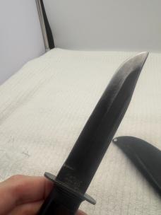 Ka Bar 1209 USA Vintage Fixed Blade Fighting Knife with Sheath (21)