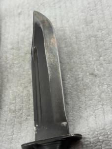 Ka Bar 1209 USA Vintage Fixed Blade Fighting Knife with Sheath (21)