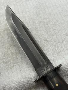 Ka Bar 1209 USA Vintage Fixed Blade Fighting Knife with Sheath (21)