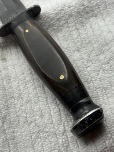 Ka Bar 1209 USA Vintage Fixed Blade Fighting Knife with Sheath (21)