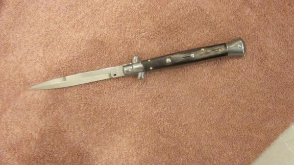 New Frank Beltrame 11" Brazilian horn Italian Stiletto New Frank Beltrame 11" Brazilian horn Italian Stiletto