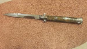 New Frank Beltrame 11" Brazilian horn Italian Stiletto