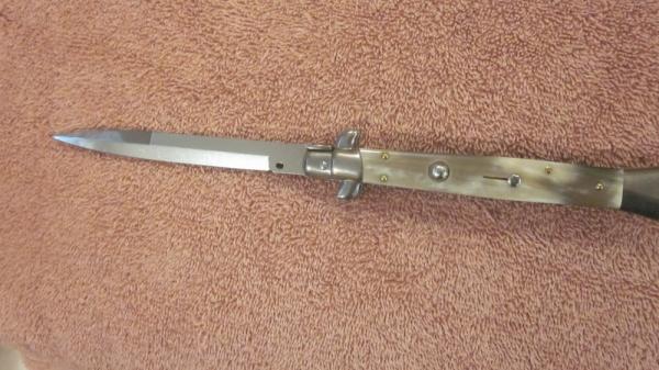 New Frank Beltrame 11" Brazilian horn Italian Stiletto New Frank Beltrame 11" Brazilian horn Italian Stiletto