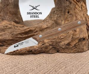 Due Cigni Kitchen Curved Paring Knife 2.76" Blade 2C 1001 ON Wood Handle Italy