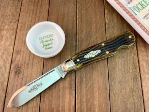 Great Eastern Cutlery Northfield Easy Open #56 Dog Leg Jack Avocado Jigged Bone 2023