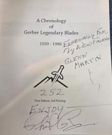 A Chronology of Gerber Legendary Blades