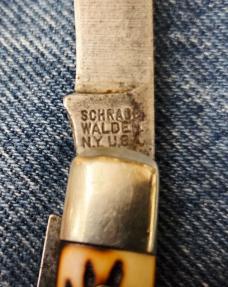 Schrade Walden 285UH Pro Trapper - Carbon steel