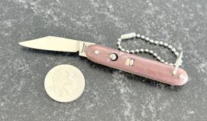 Edgemaster My-T-Mite Mini Keychain Switchblade Knife, Unused
