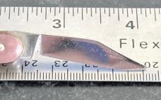Edgemaster My-T-Mite Mini Keychain Switchblade Knife, Unused